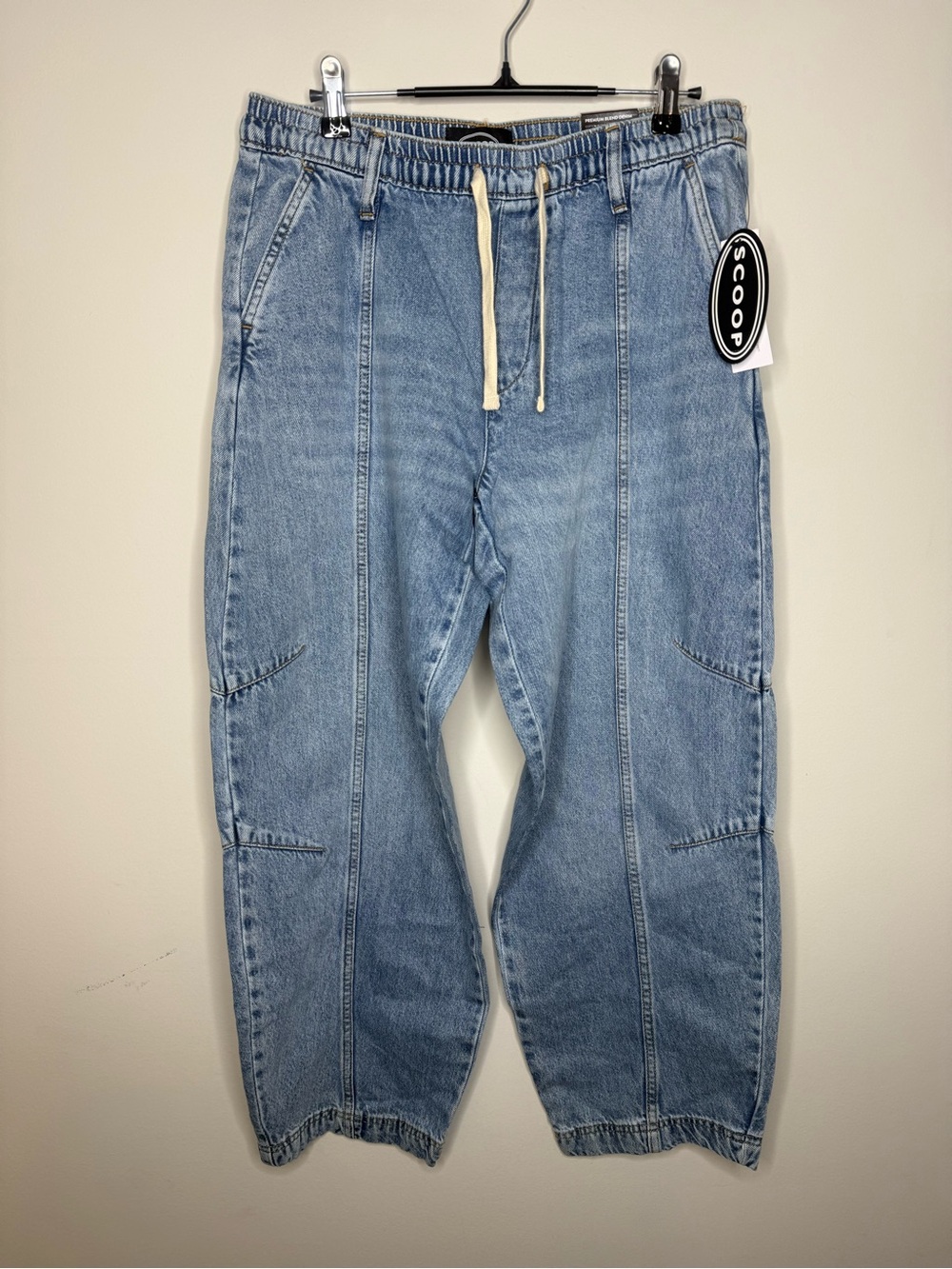Scoop Women's Pull-On Cropped Barrel Pants